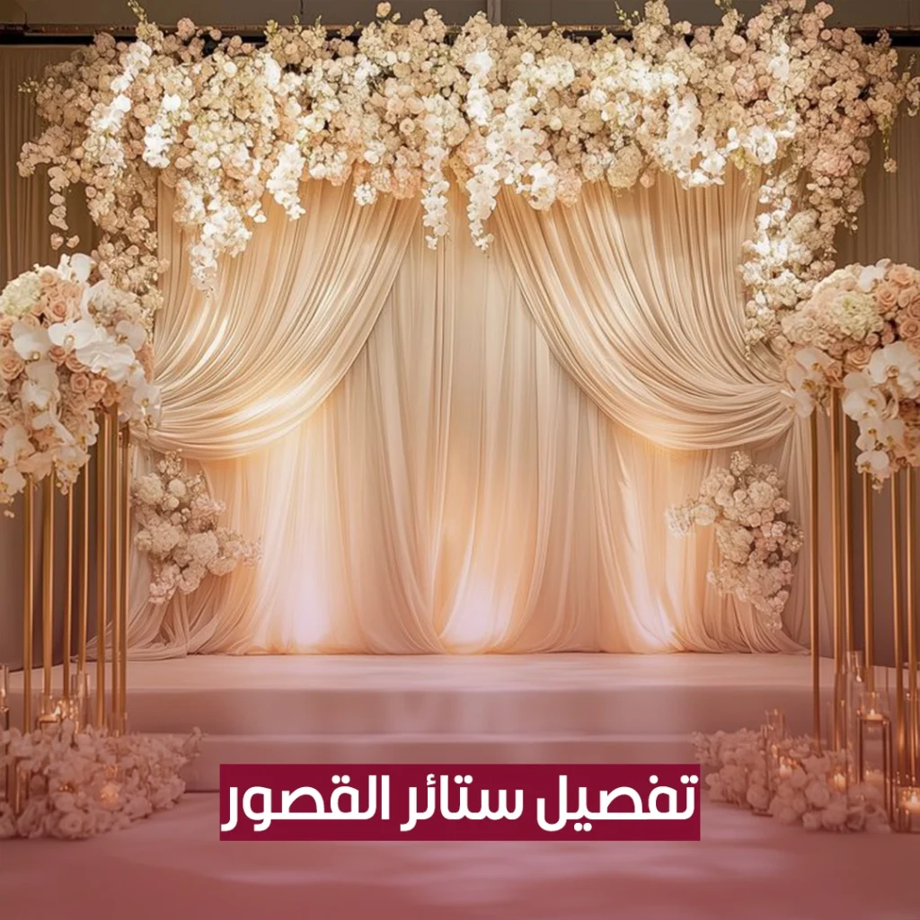 تفصيل ستائر القصور